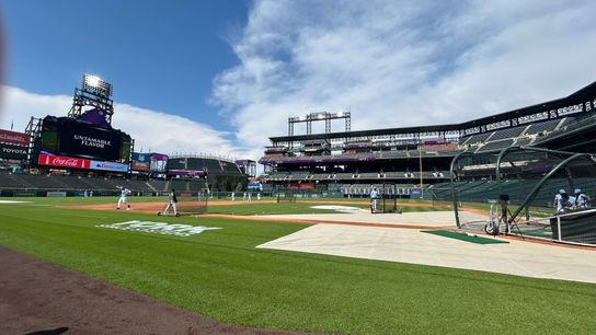 Today: Pirates vs. Rockies taken Denver